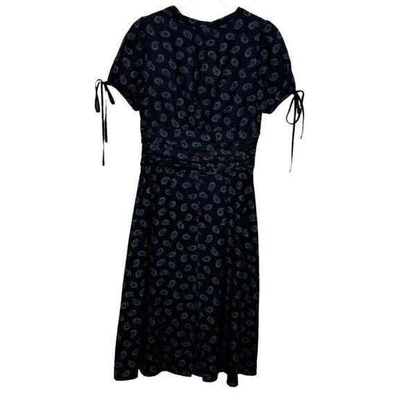 Marc Jacob’s “Normandy” blue beelie 💯 silk dress size 10 - Picture 5 of 6